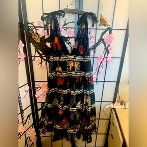 Farm Rio Printed Midi Dress